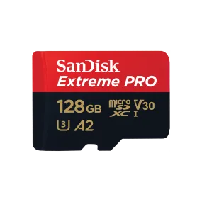 128GB SanDisk Extreme PRO micro SDXC CARD