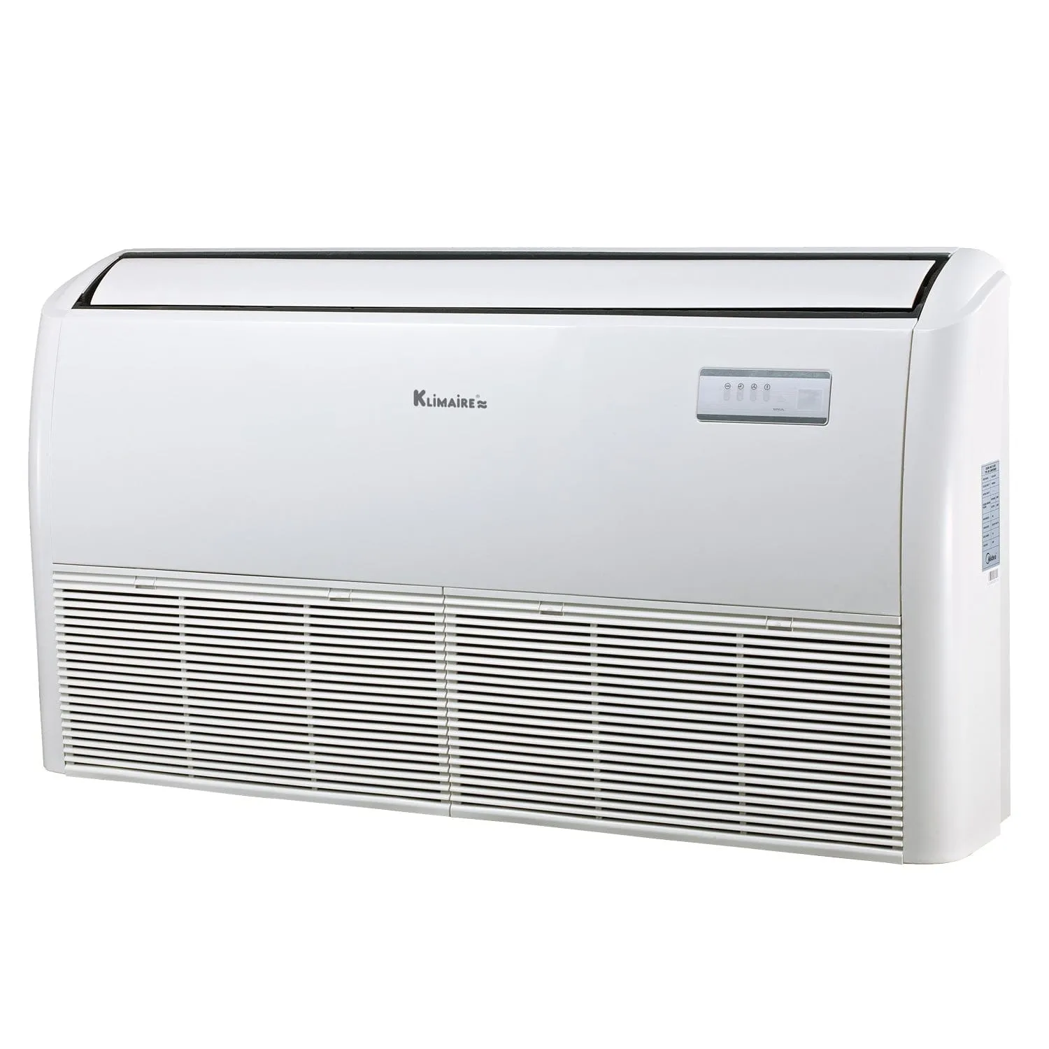 2-Zone Klimaire 23.5 SEER2 Multi Split Wall Mount Floor-ceiling Air Conditioner Heat Pump System 18 18