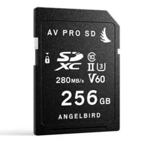 Angelbird AV PRO 256GB SDXC UHS-II 280MB/s Memory Card - V60