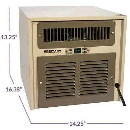 Breezaire WKL Series, 265 Cu. Ft. Wine Fridge Cooling System WKL 2200