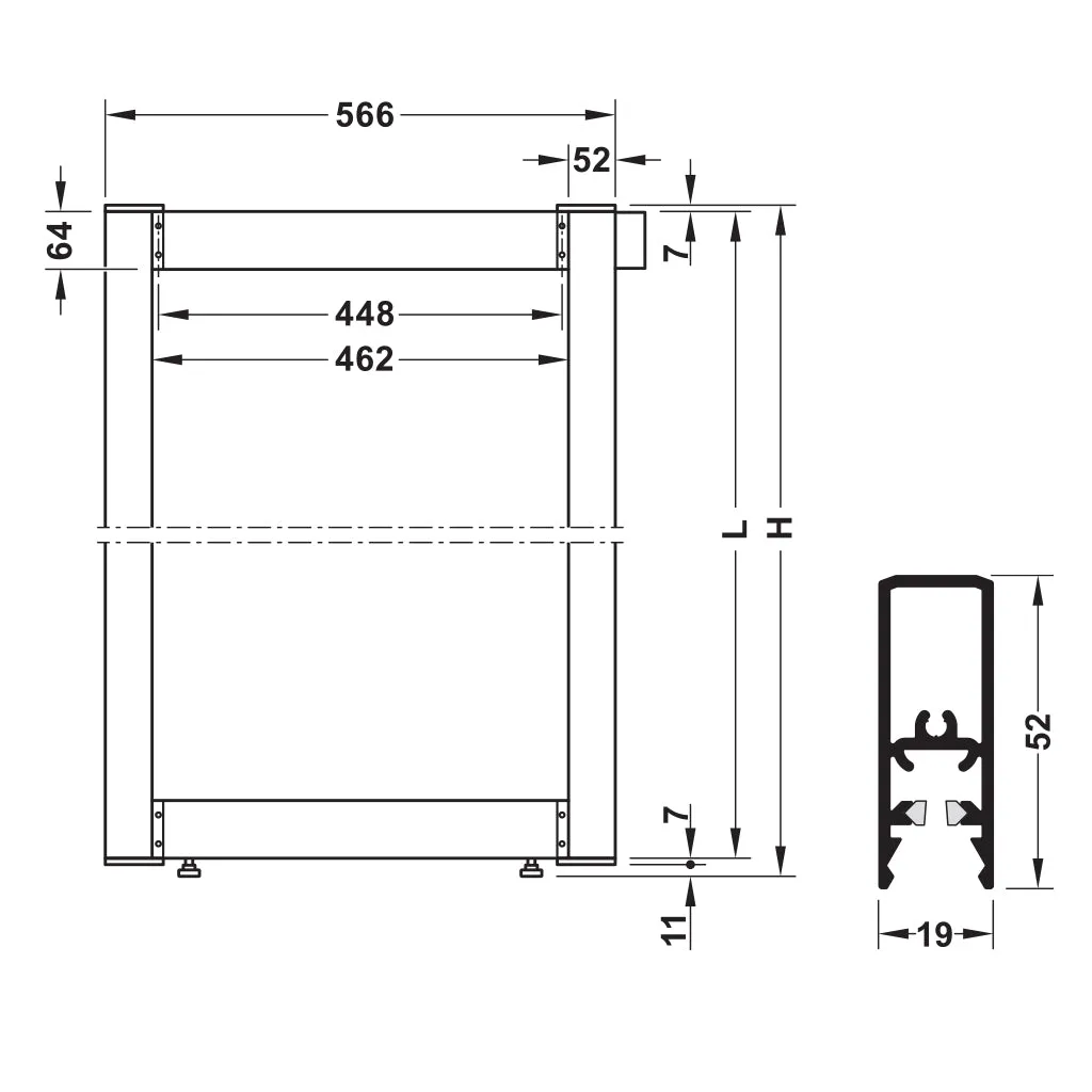 DressCode Aluminium Frame System