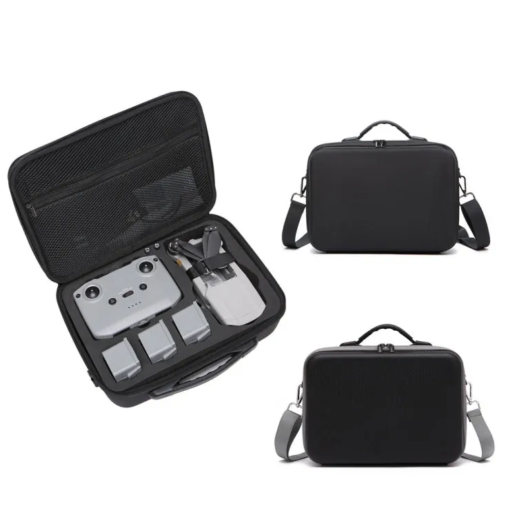 Drone Shoulder Messenger Bag Handbag for DJI Mavic Air 2/Air 2S(1680 Nylon Black)