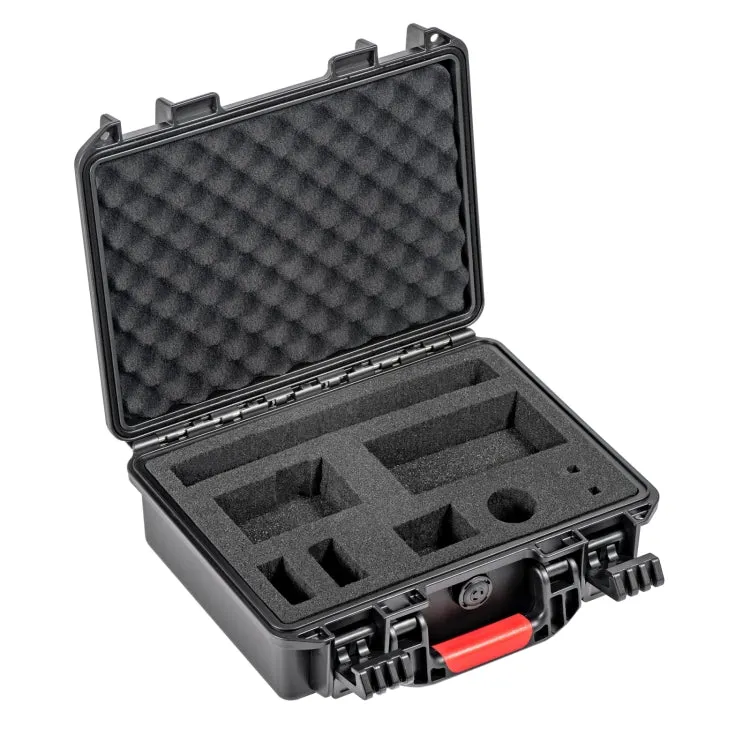 For DJI Action 5 Pro / 4 / 3 STARTRC Waterproof PP Full Kit Suitcase Storage Box (Black)