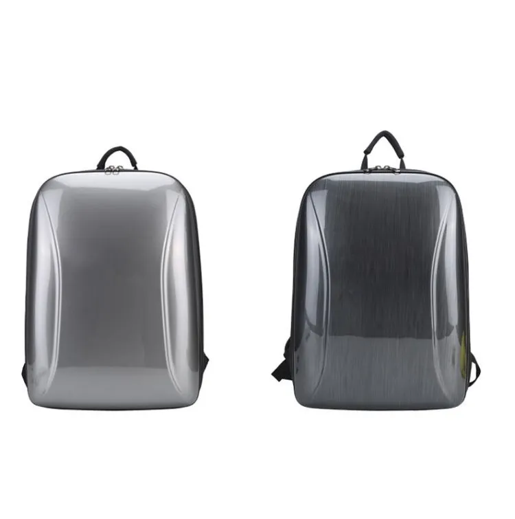 For DJI AVATA  Storage Bag Hard Shell Waterproof Shoulder Bag Backpack(Metal Gray)