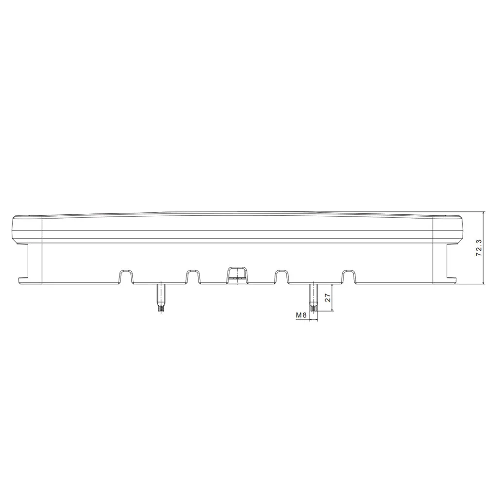 Fristom 24V Large LED Trailer Lamp / 6 x Function