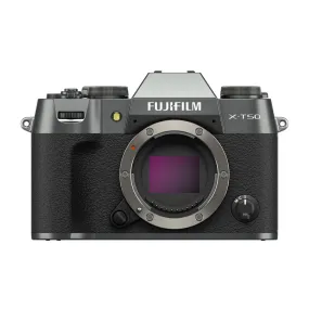 FUJIFILM X-T50 Mirrorless Camera (Charcoal Silver)