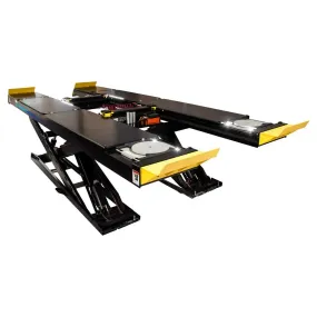 Hofmann EELR789A 14K Scissor Alignment Lift w/ 2-Rolling Jack, Locking SS Turntable