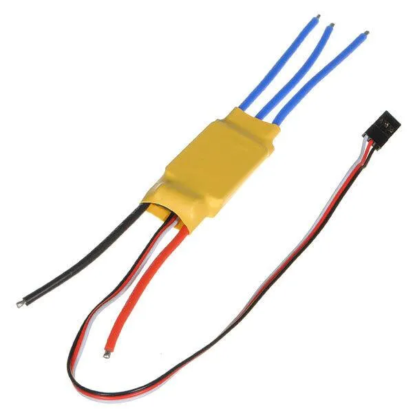 HW30A Brushless ESC (Electronic Speed Controller):  High-quality ESCs for RC airplanes and drones