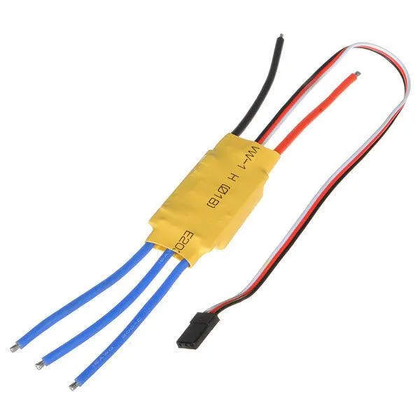 HW30A Brushless ESC (Electronic Speed Controller):  High-quality ESCs for RC airplanes and drones