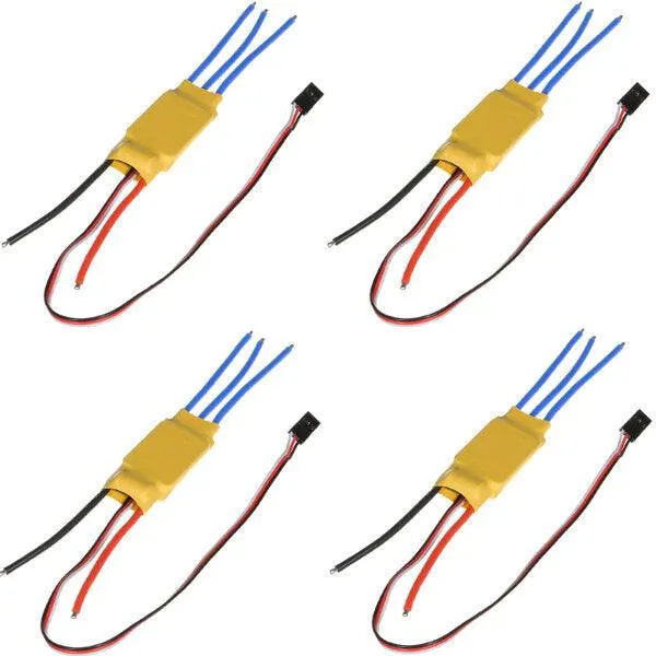 HW30A Brushless ESC (Electronic Speed Controller):  High-quality ESCs for RC airplanes and drones