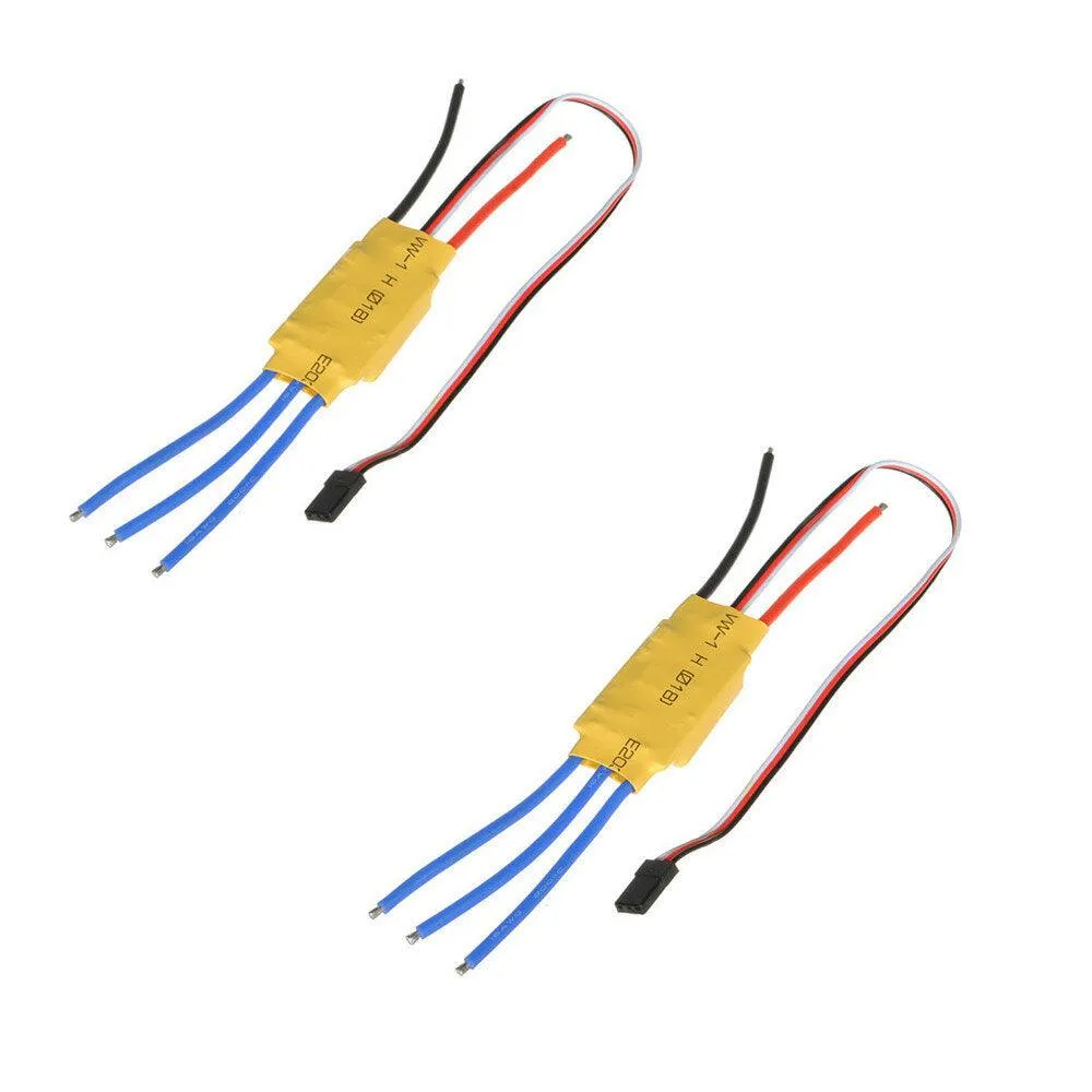 HW30A Brushless ESC (Electronic Speed Controller):  High-quality ESCs for RC airplanes and drones