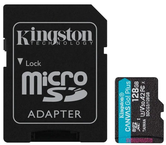 Kingston Canvas Go! Plus microSD Memory Card (5 Capacities)