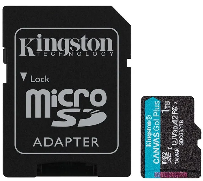 Kingston Canvas Go! Plus microSD Memory Card (5 Capacities)