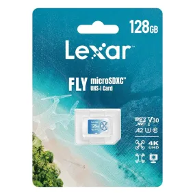 Lexar Fly 128GB microSDXC UHS-I 160MB/s Memory Card - V30