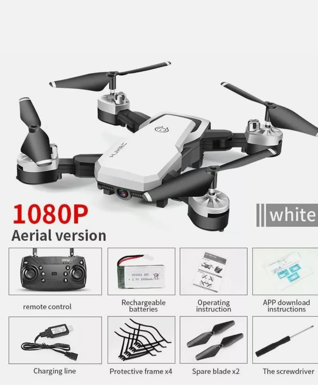 Ninja Dragon J10X WiFi RC Quadcopter Drone with 4K HD Camera