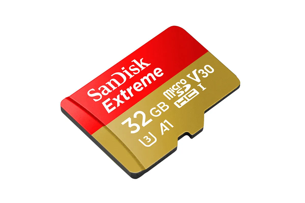 SanDisk 32GB Extreme Micro SD Card with Adapter