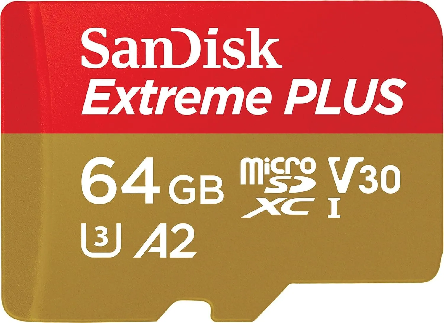 SanDisk Extreme PLUS 64 GB microSDXC Memory Card   SD Adapter with A2 App Performance up to 170 MB/s, Class 10, U3, V30