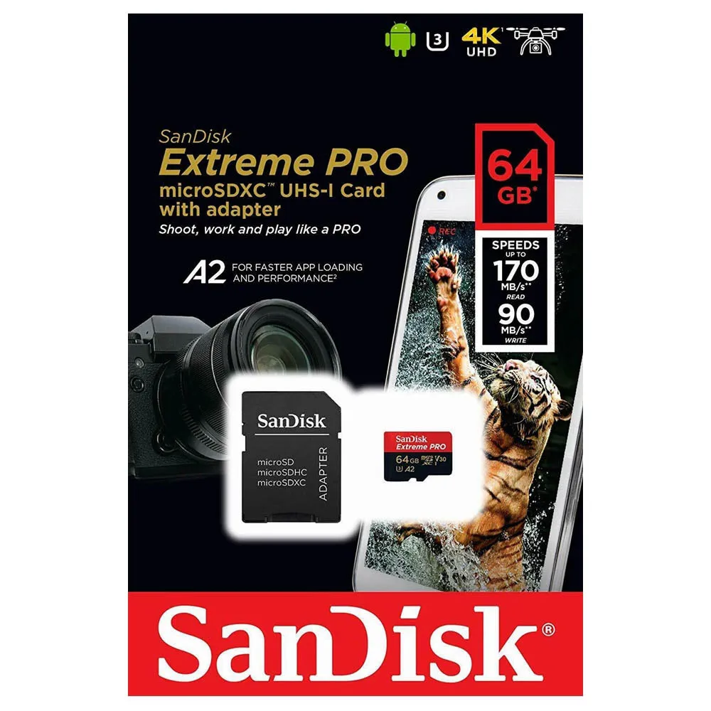 Sandisk Micro SD Extreme 64GB