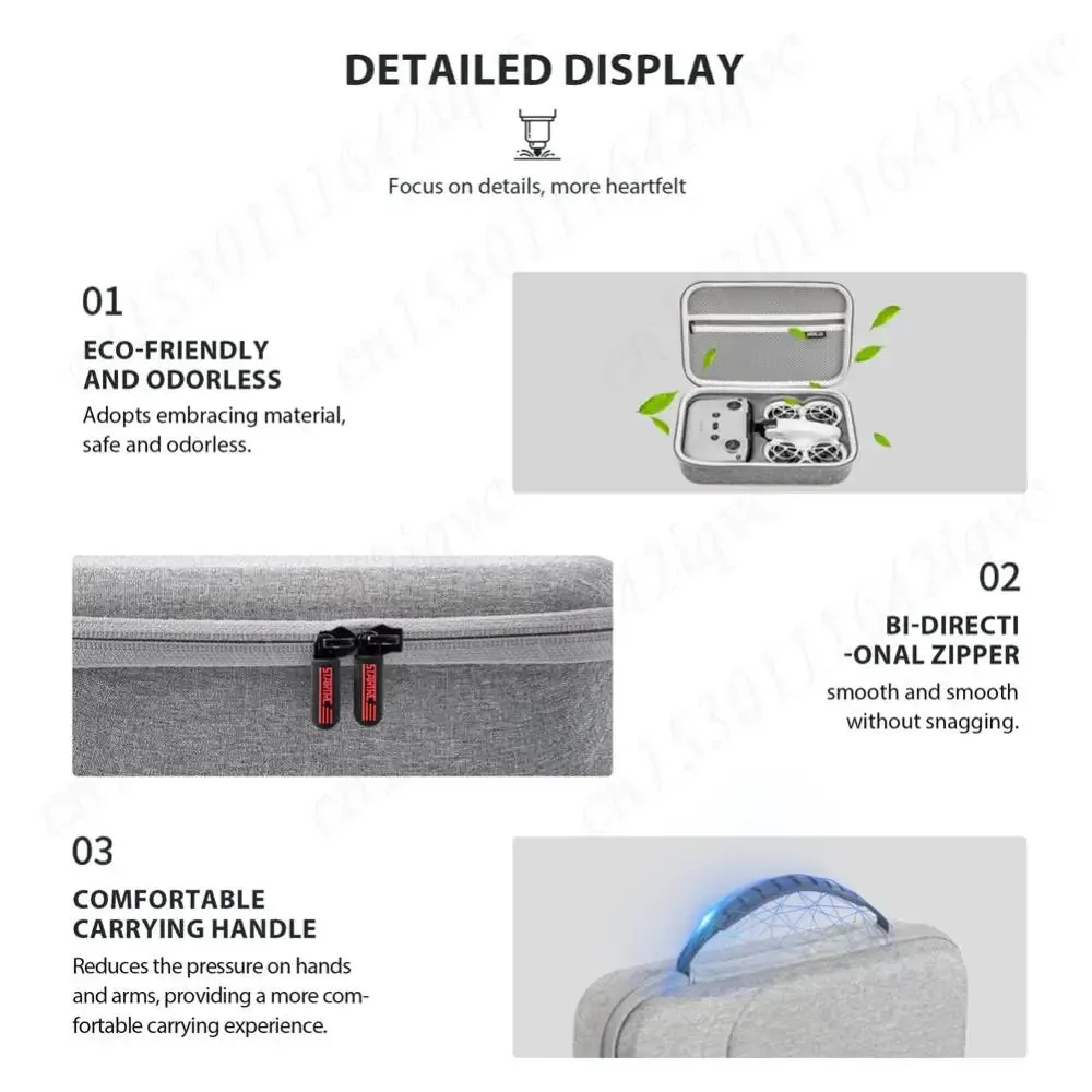 Storage Bag for DJI Neo Drone Carrying Box Waterproof Case Dustproof Portable Handbag for DJI RC Smart Controller Accessories