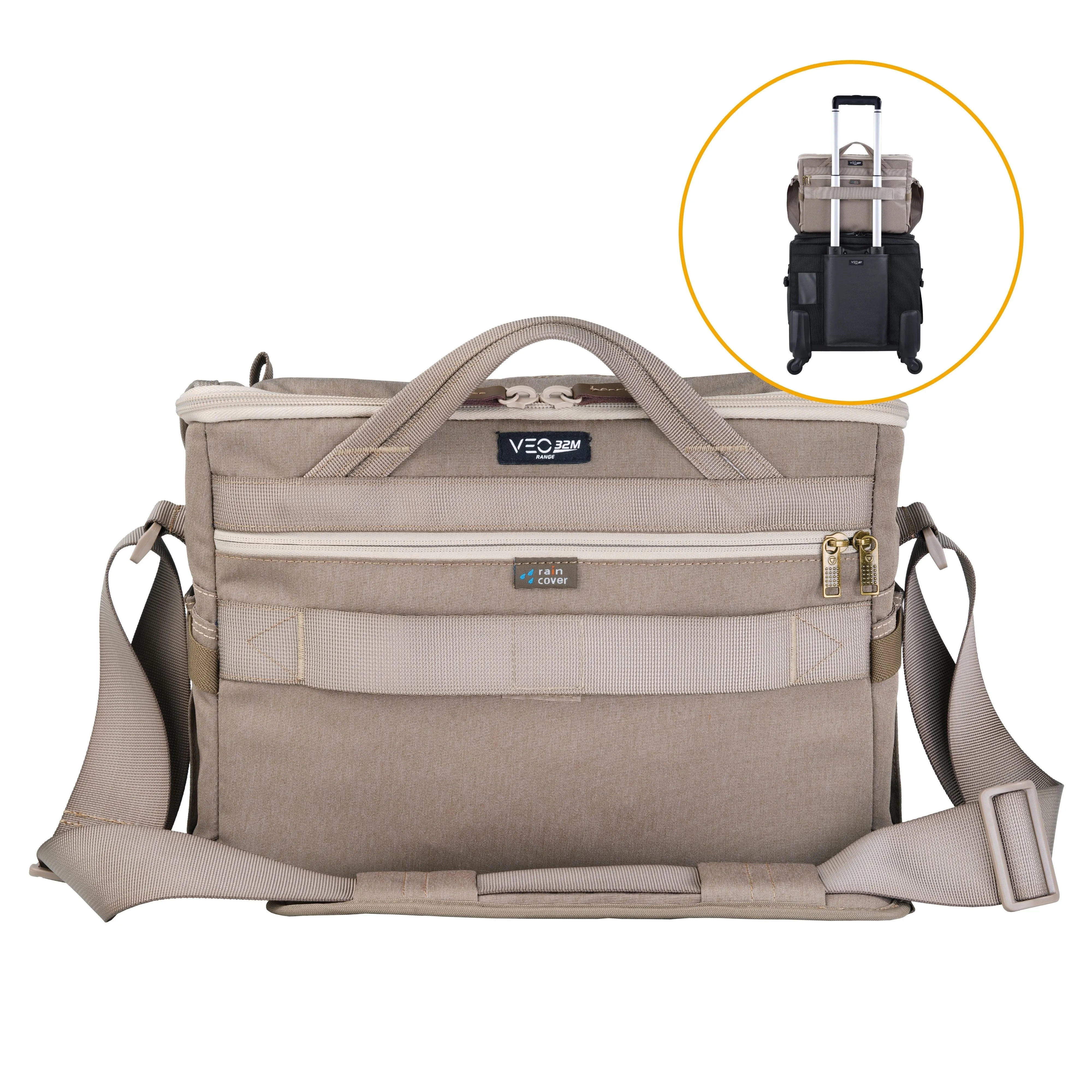 VEO RANGE 32M BG 10 Litre Shoulder Bag - Stone