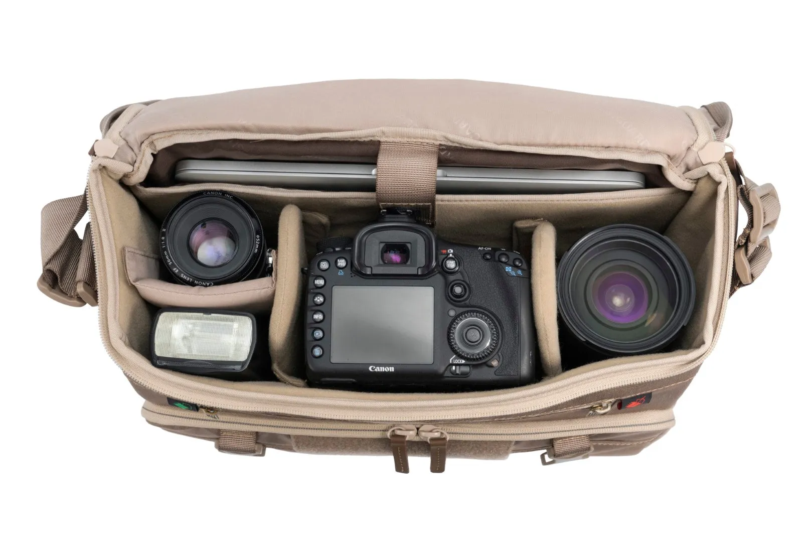 VEO RANGE 38 BG Messenger Camera Bag - Tan