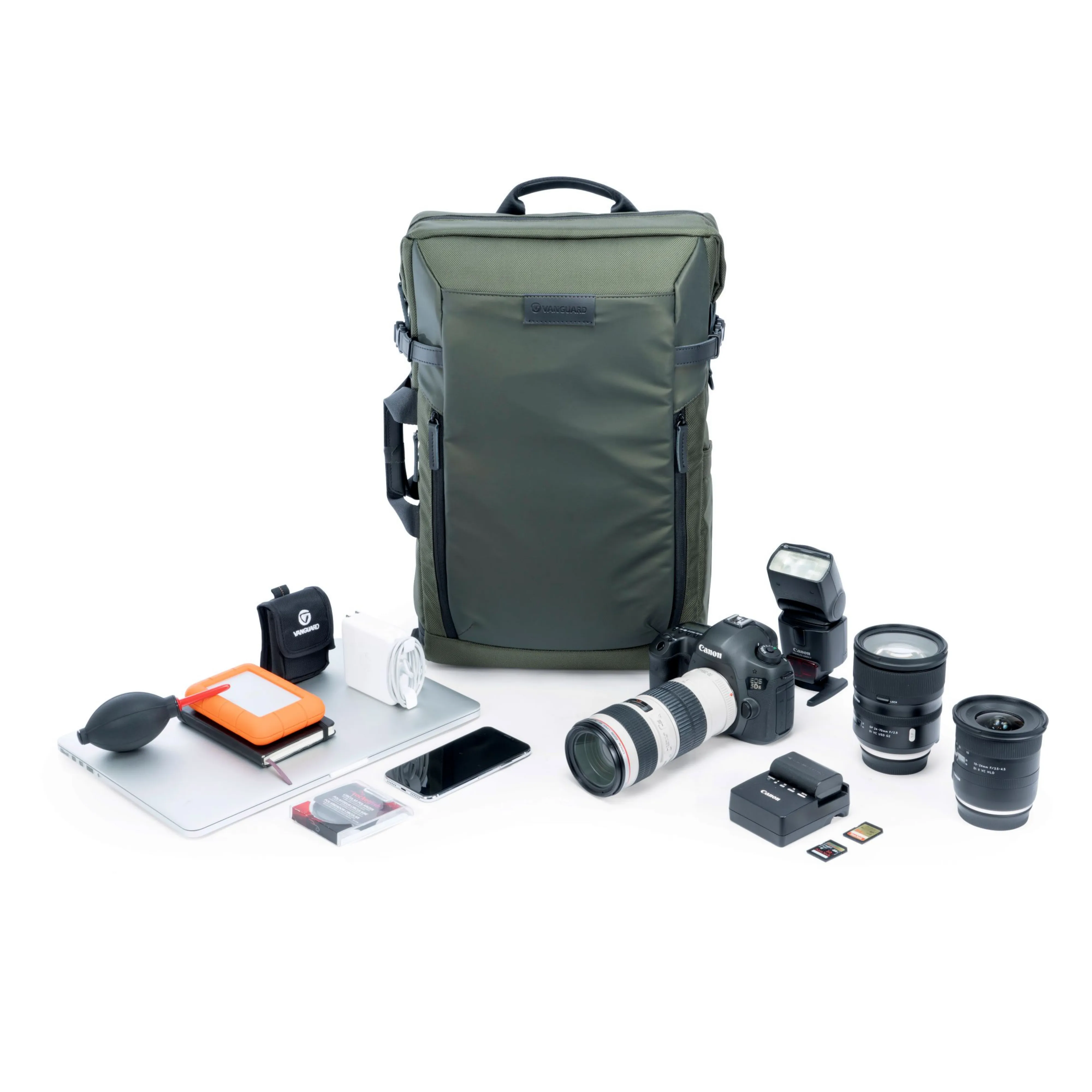 VEO Select 49 - 18 Litre Green Backpack/Shoulder Bag for DSLR/Mirrorless