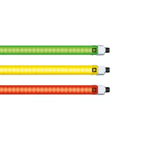 Waldmann 114052000-00802116, LINURA.edge LED Machine Light, 7.7 in., 22-26V DC, Red/Green/Blue