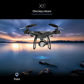 Enhanced X8 2.4G RC Quadcopter Drone with 720P HD Camera for Aerial Photography